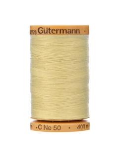 Gütermann creativ Natural Cotton C Ne 50 Thread, 400m, 828