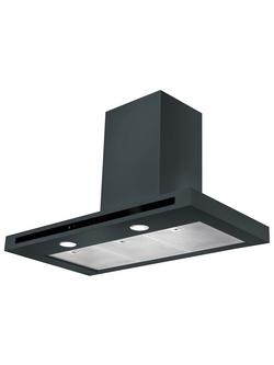 Rangemaster Hi-Lite Chimney Cooker Hood, Slate Grey