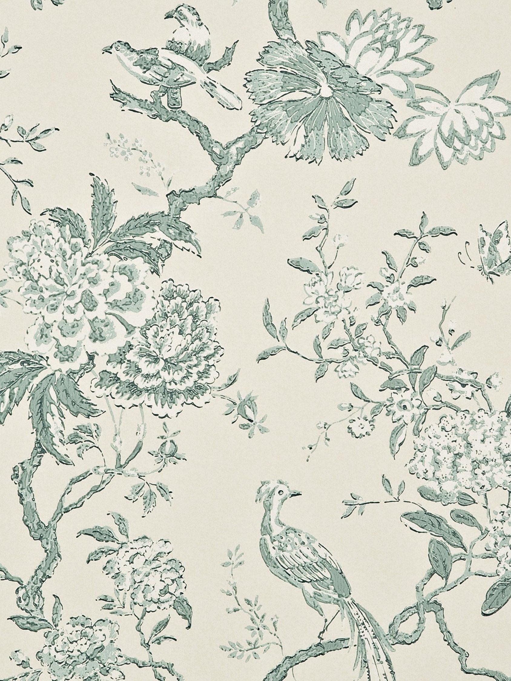 GP & J Baker Oriental Bird Wallpaper