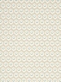 GP & J Baker Hawkbury Wallpaper, Aqua / Taupe, Pw78027/2