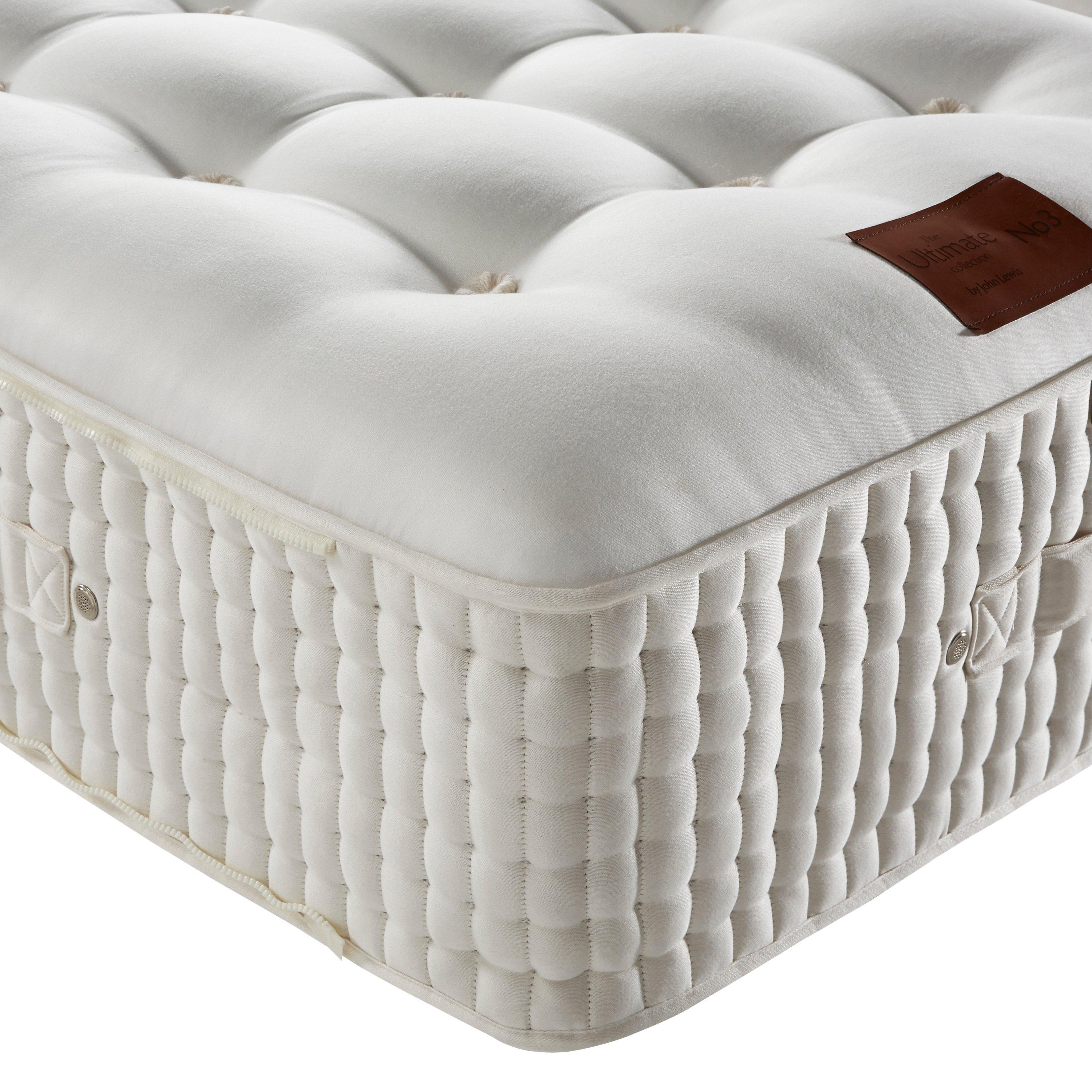 John Lewis The Ultimate Collection No. 3 Zip Link Mattress, Super King Size