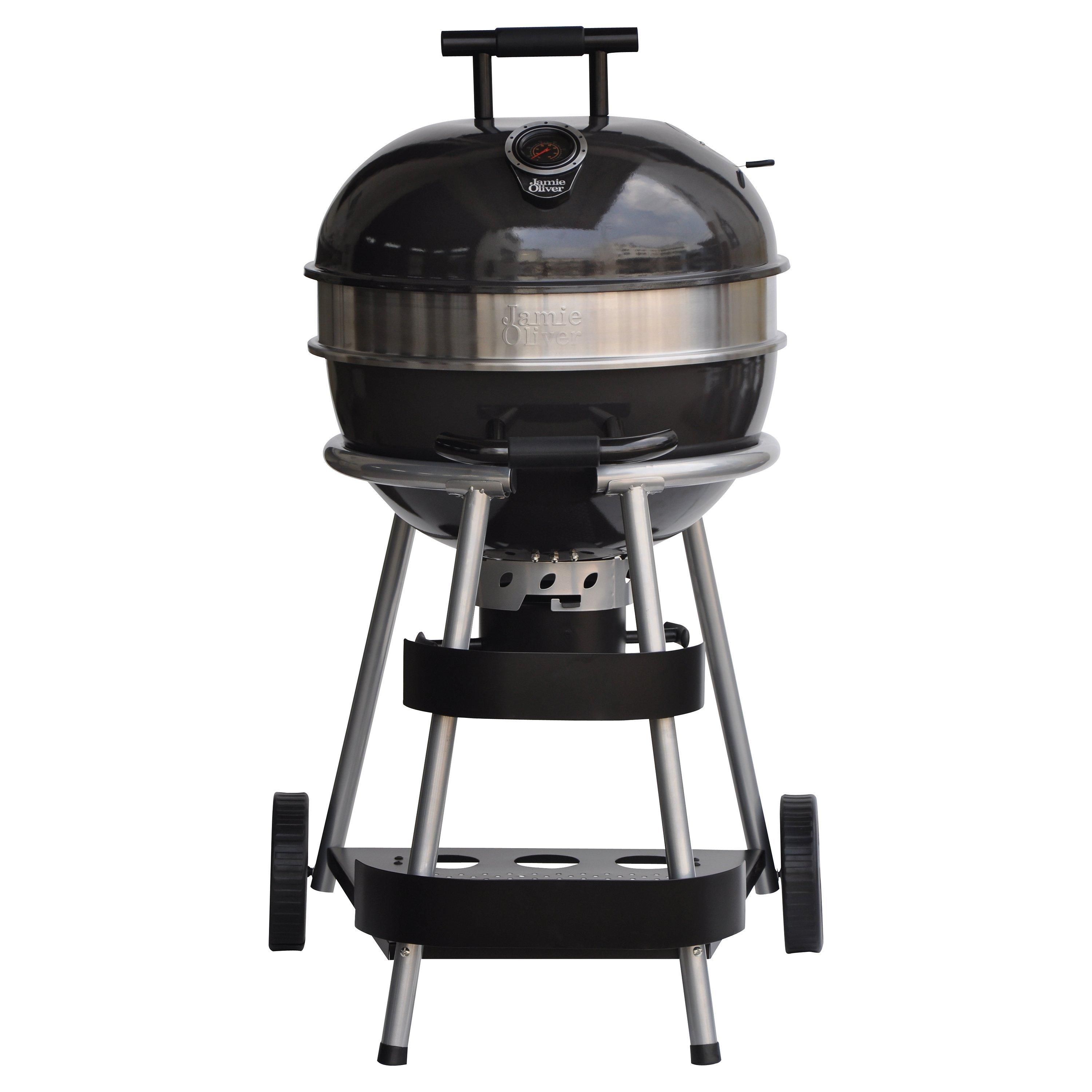 Jamie Oliver The Classic Charcoal Kettle Barbecue Black