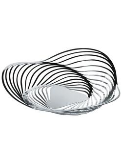 Alessi Trinity Bowl, Silver, Silver