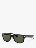 Ray-Ban RB2132 Wayfarer Polarised Sunglasses, Black