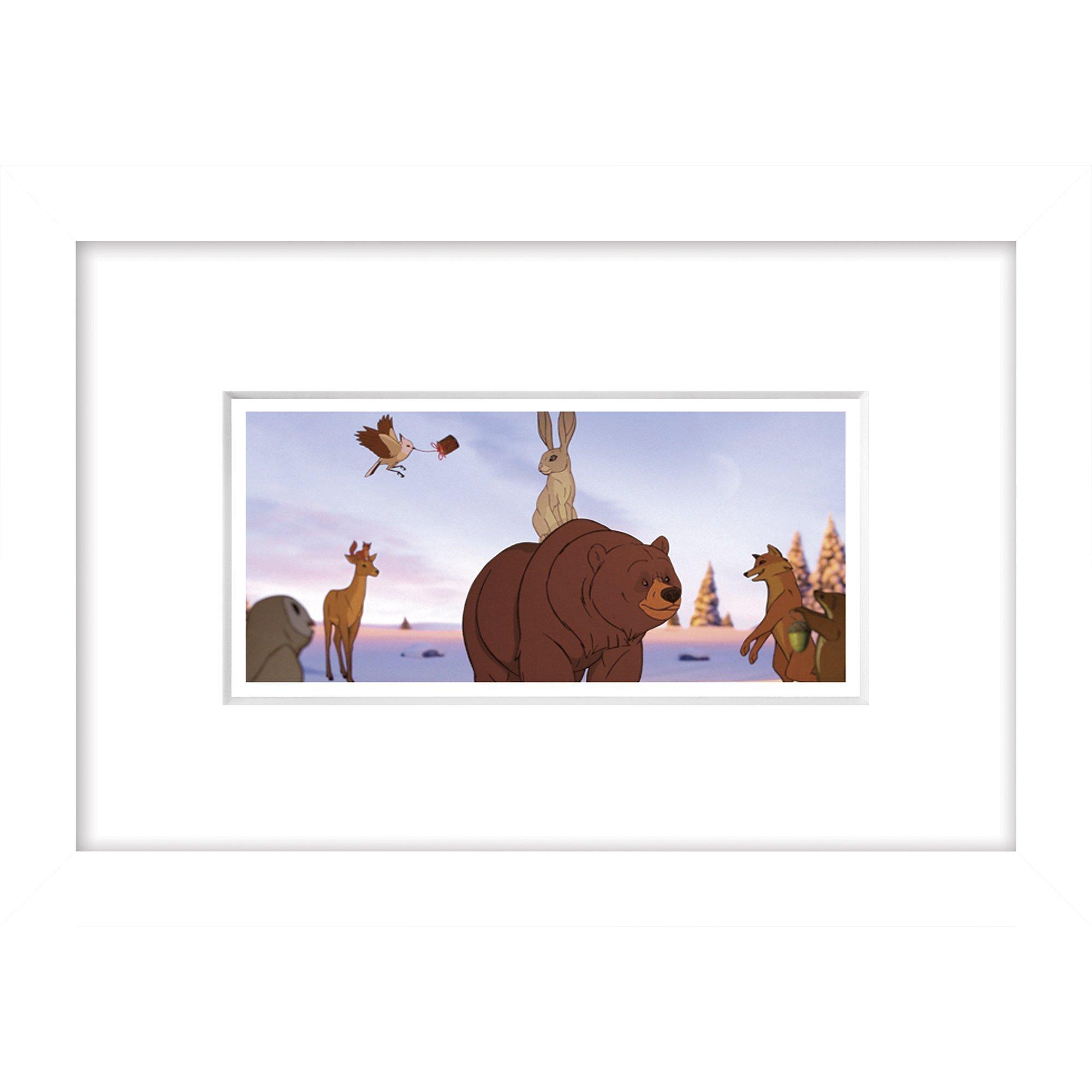 John Lewis Bear & Hare Still 1 Framed Digital Print, 23 x 33cm