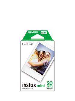 Fujifilm instax™ Mini Film, 20 Shots, Black