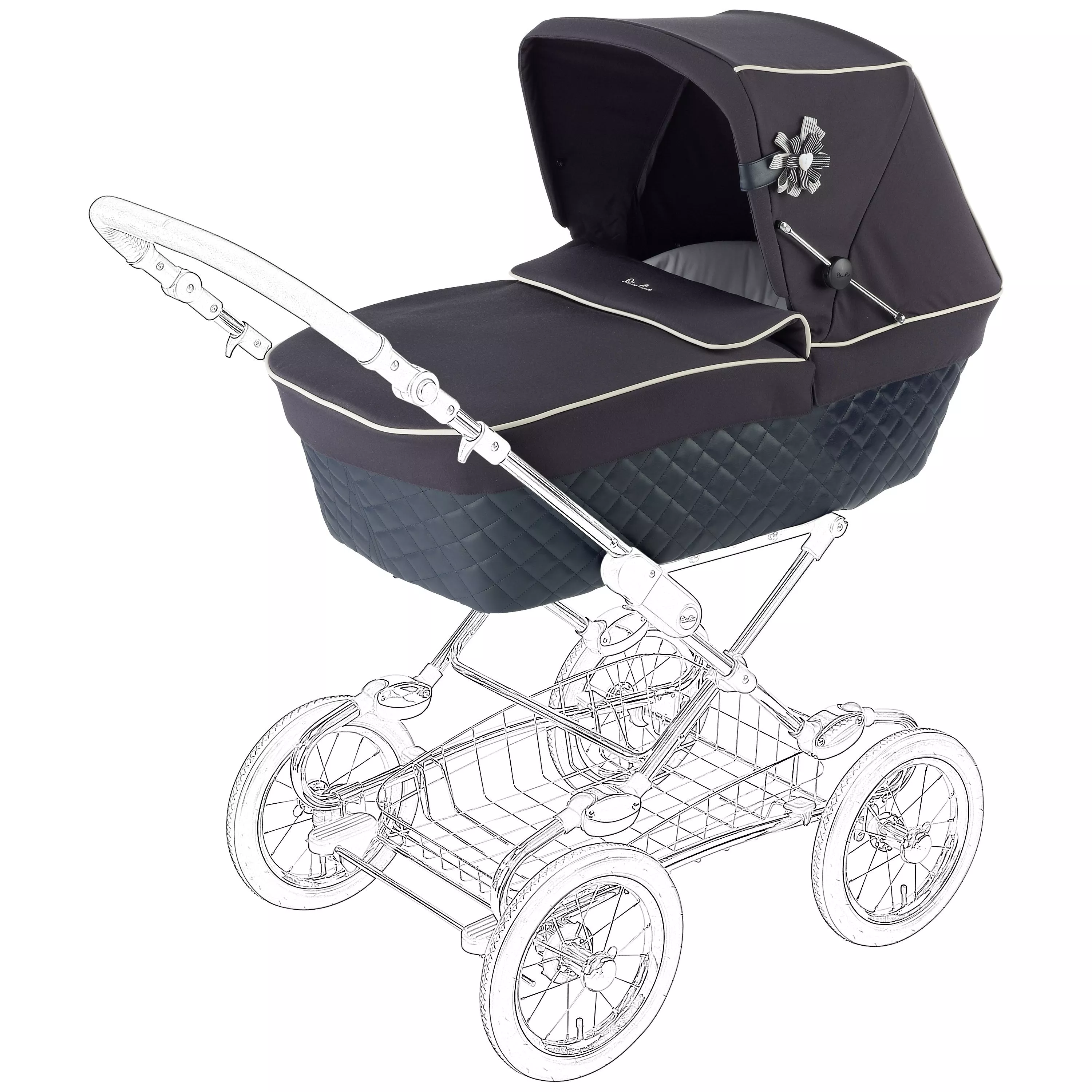 Silver cross sleepover elegance pram online