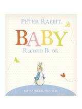 Peter Rabbit Baby's First Year Record Book