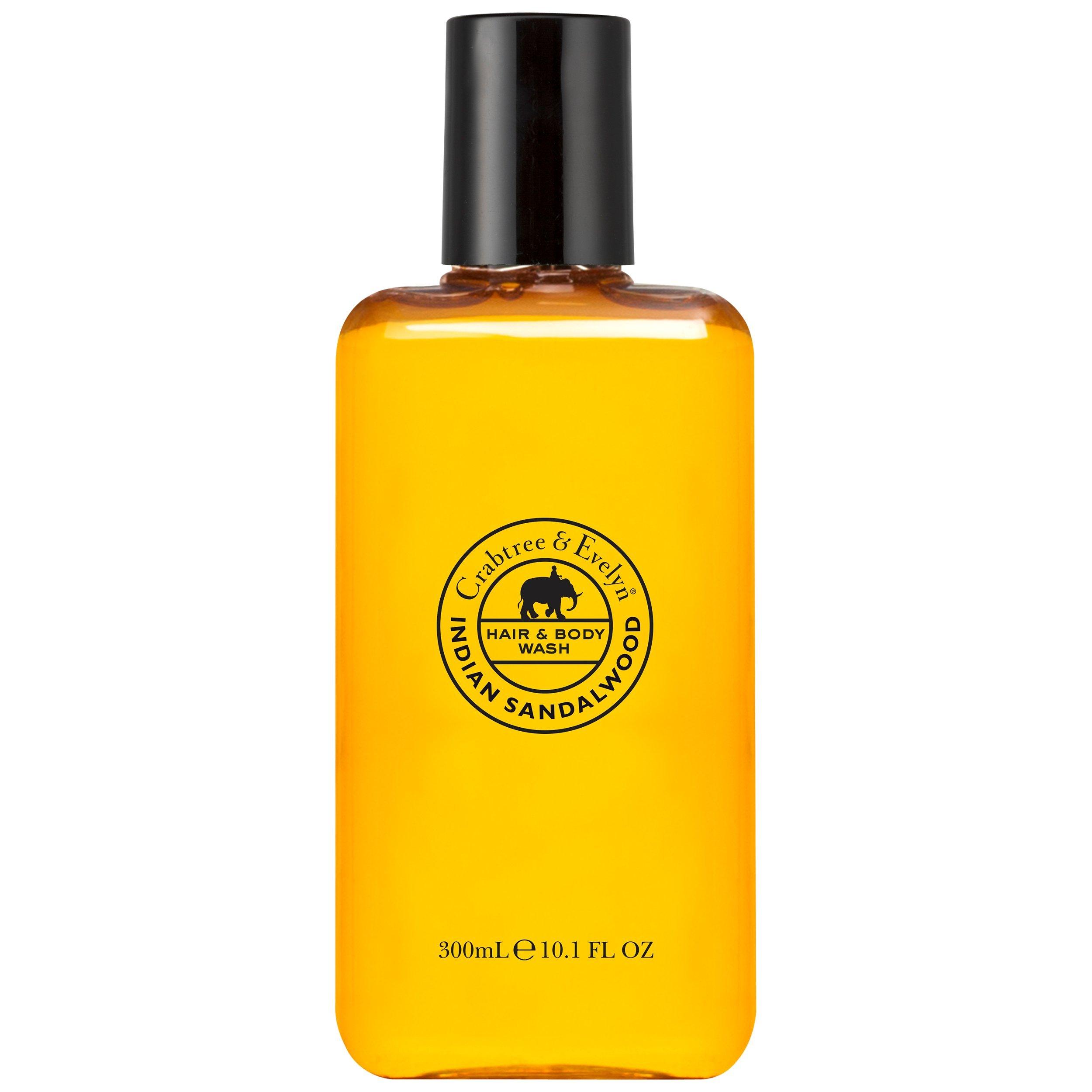 Crabtree & Evelyn Indian Sandalwood Hair & Body Wash, 300ml