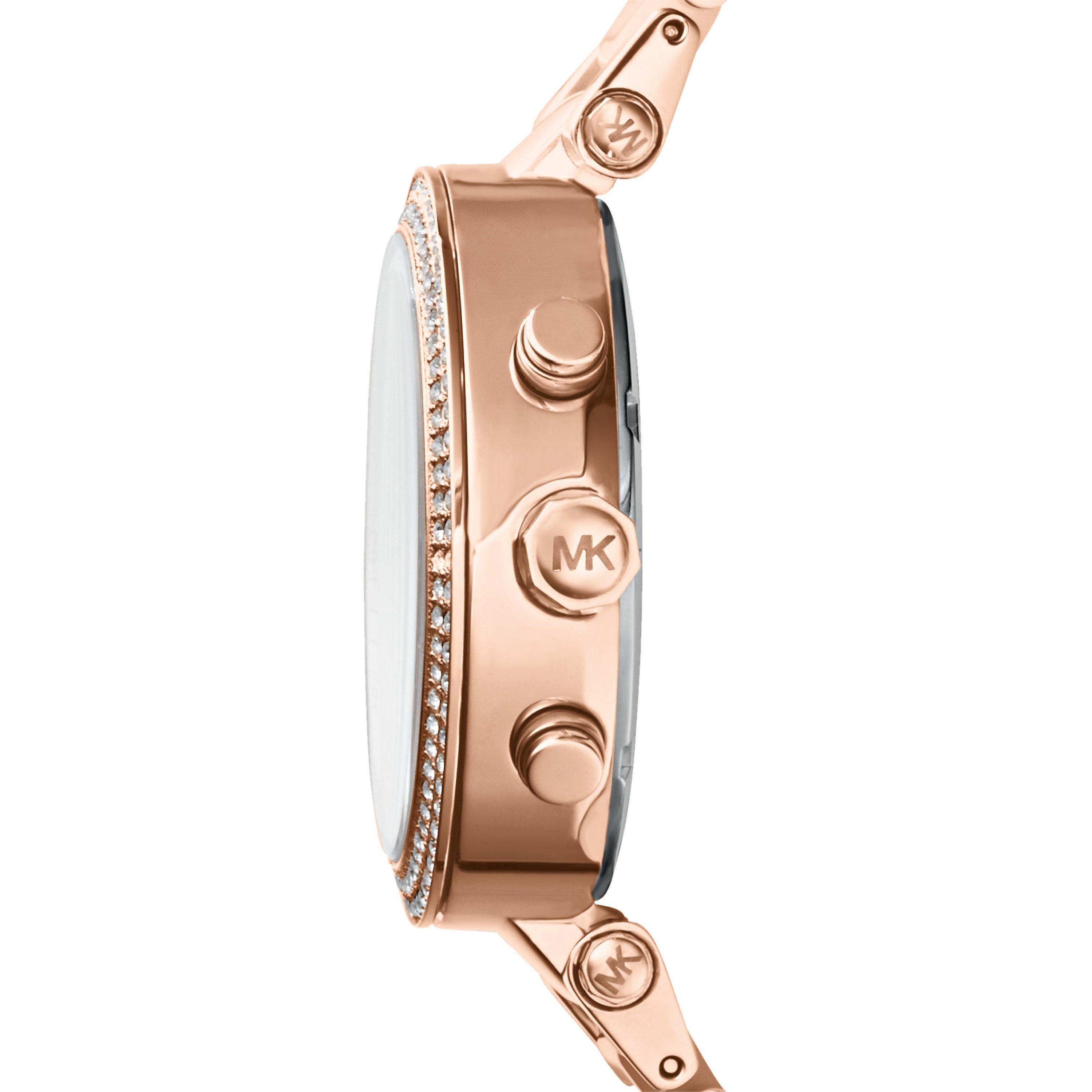 Rose Gold Michael Kors Women’s Watch Authentic Stainless Steel Bracelet Blush outlet