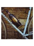 Woodmansterne Wine Bottle On Bike Birthday Card