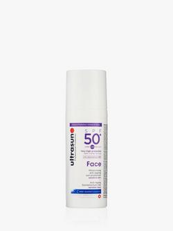 Ultrasun SPF 50+ Anti-Ageing Ultra Sensitive Facial Sun Cream, 50ml - view 2, 