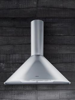 Elica Tonda 60 Chimney Cooker Hood, Stainless Steel, Stainless Steel