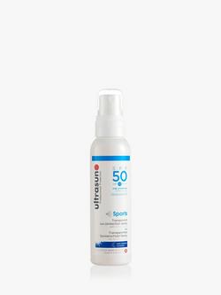 Ultrasun SPF 50 Sports Transparent Sun Protection Spray, 150ml - view 2, 
