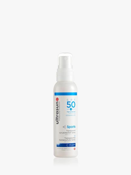 Ultrasun SPF 50 Sports Transparent Sun Protection Spray, 150ml - view 2, 