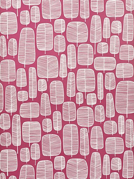 MissPrint Little Trees Wallpaper, 