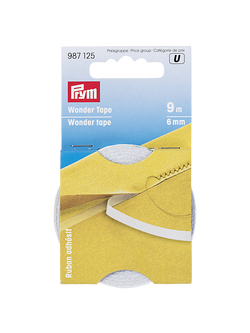 Prym Wonder Tape, 6mm x 9m, Clear
