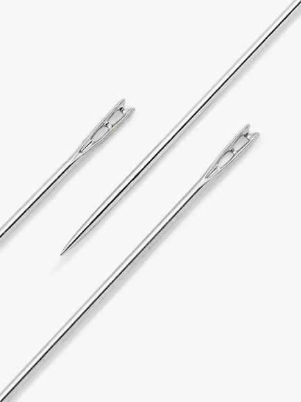 Prym Self Thread Needles 5-9, Pack of 6 - view 2, Silver