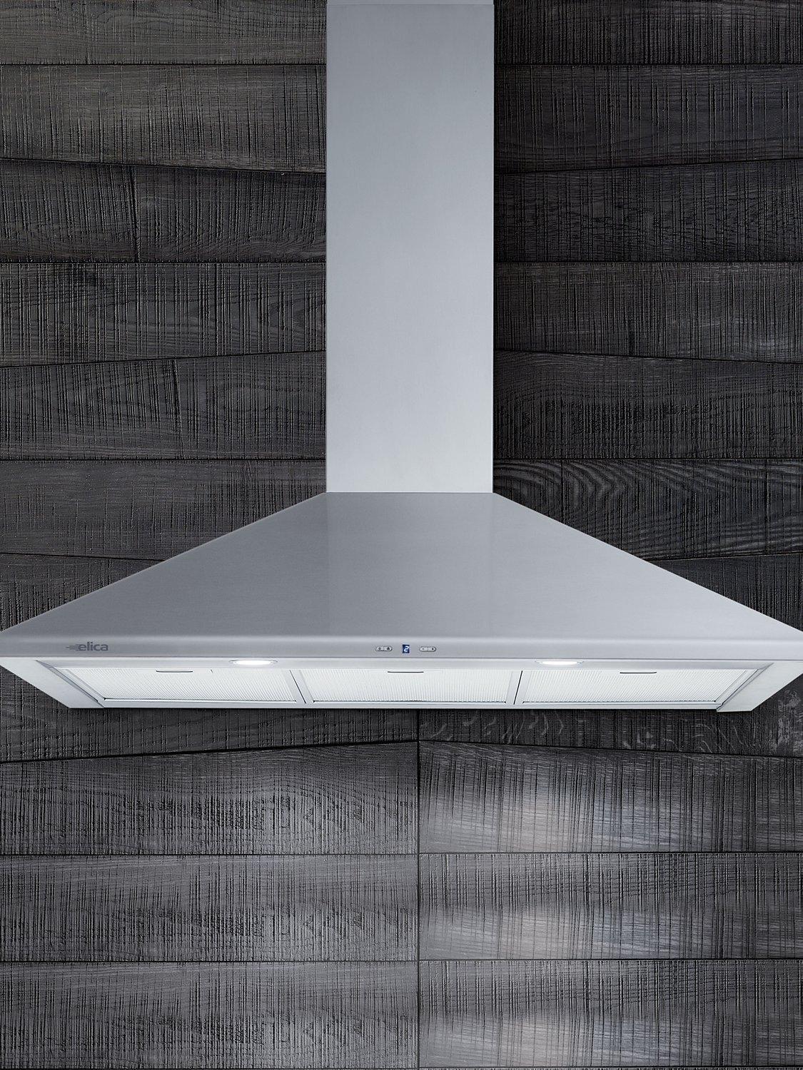 Elica Tamaya HP 90 Chimney Cooker Hood, Stainless Steel