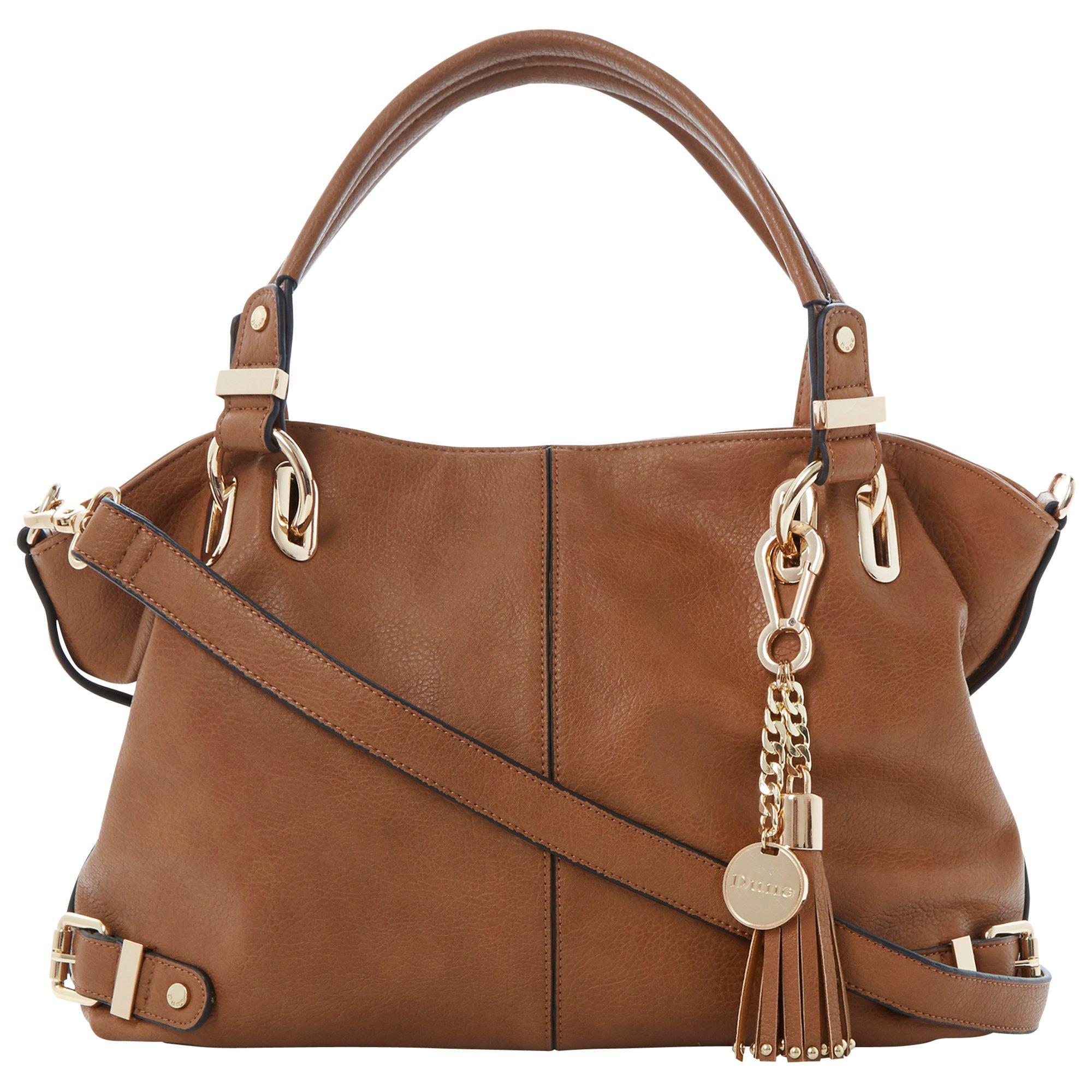 Dune Deather Slouchy Tassel Bag