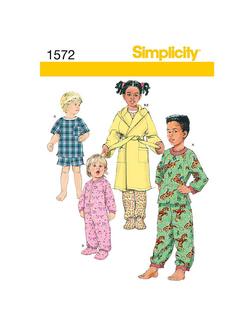 Simplicity Children Dressmaking Leaflet, 1572, 