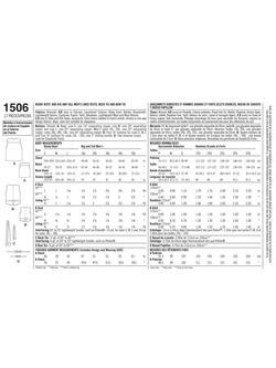 Simplicity Men's/Boys' Plus Size Vests Sewing Leaflet, 1506, A - view 2, 