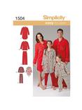 Simplicity Easy to Sew Nightwear Dressmaking Leaflet, 1504, A