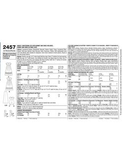 Simplicity Babies' Special Occasion Sewing Leaflet,  2457, A - view 2, 