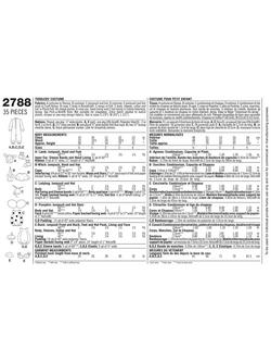 Simplicity Toddler Halloween Costume Sewing Pattern, 2788 - view 2, 