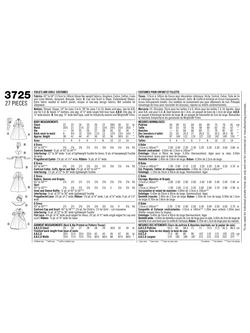 Simplicity Girls' Costume Sewing Pattern, 3725 - view 2, 