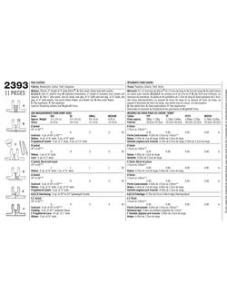 Simplicity Dog Outfit Sewing Pattern, 2393 - view 2, 