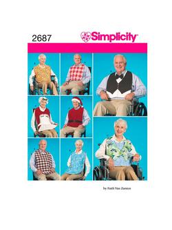Simplicity Clothing Protector Sewing Pattern, 2687, 