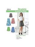 Simplicity Learn to Sew Skirts Sewing Pattern, 2314
