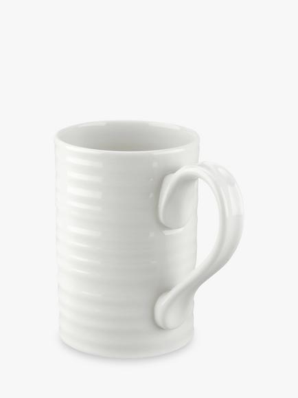 Sophie Conran for Portmeirion Tall Mug, 350ml, White - view 2, White