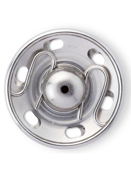 Prym Sew-On Snap Fasteners, 21mm, Pack of 3 - view 2, Silver