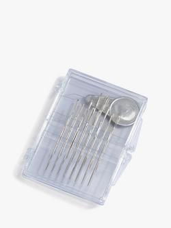 Prym Tapestry and Chenille Needles with Threader, Sizes 18-22, Pack of 16 - view 2, Silver