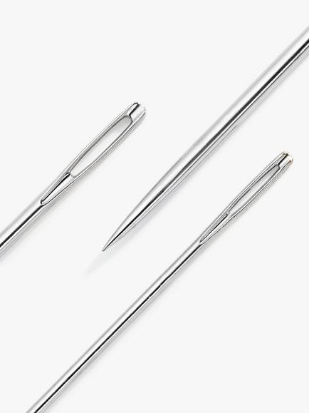 Prym Short Size Darning Needles, Pack of 6 - view 2, Silver