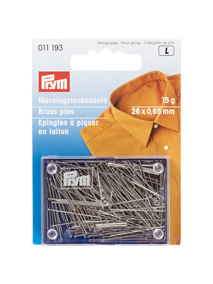 Prym Rust-proof Pins, 15g, Silver