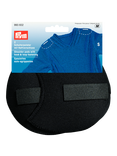 Prym Black Set-In Shoulder Pads With Hook And Loop, Small
