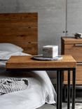 John Lewis Calia Sofa Side Table, Solid Oak