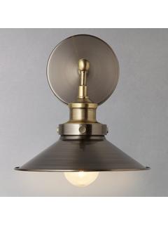 John Lewis Tobias Wall Light, Antique Nickel