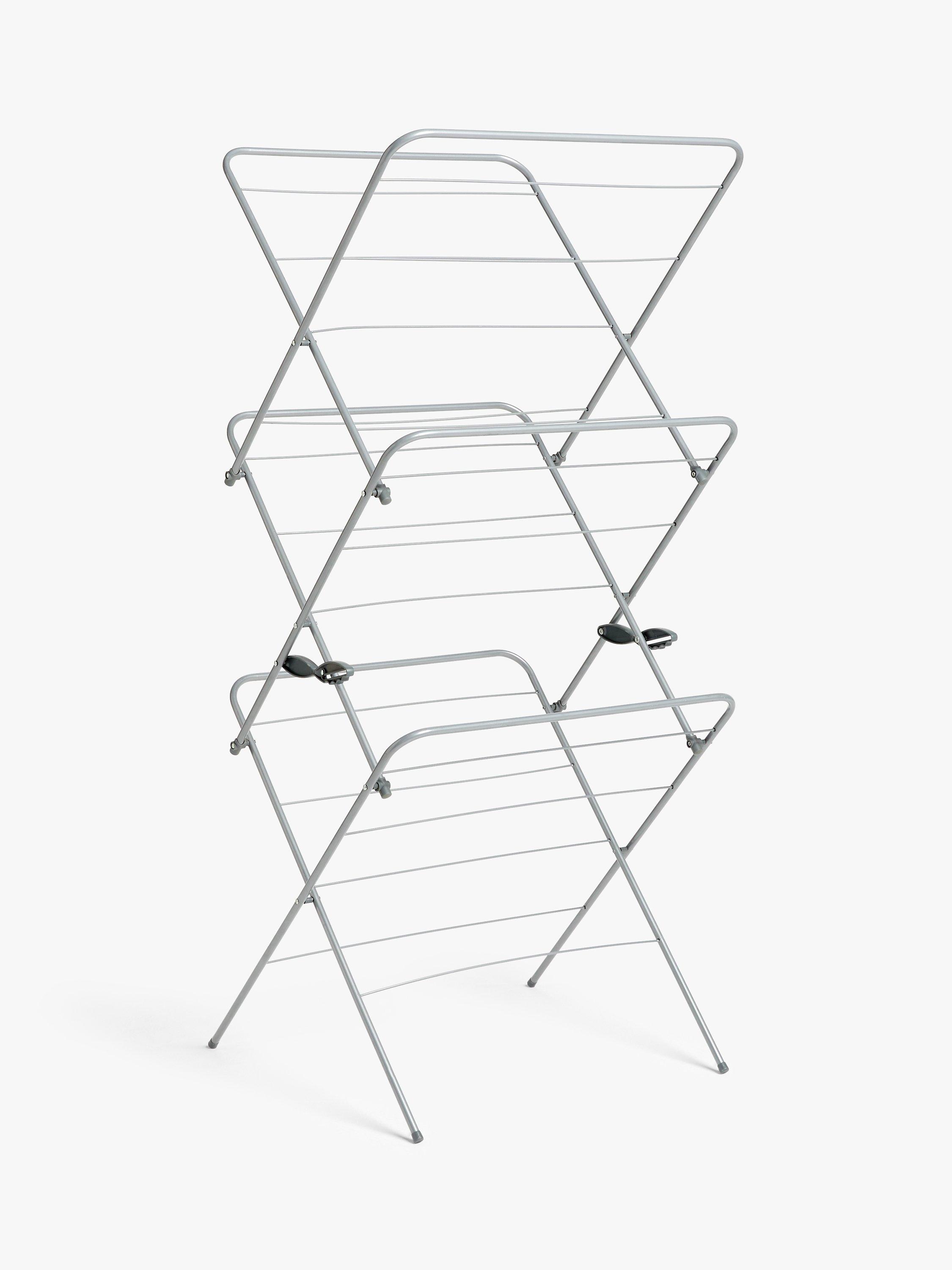 John Lewis & Partners Standard 3 Tier Clothes Airer