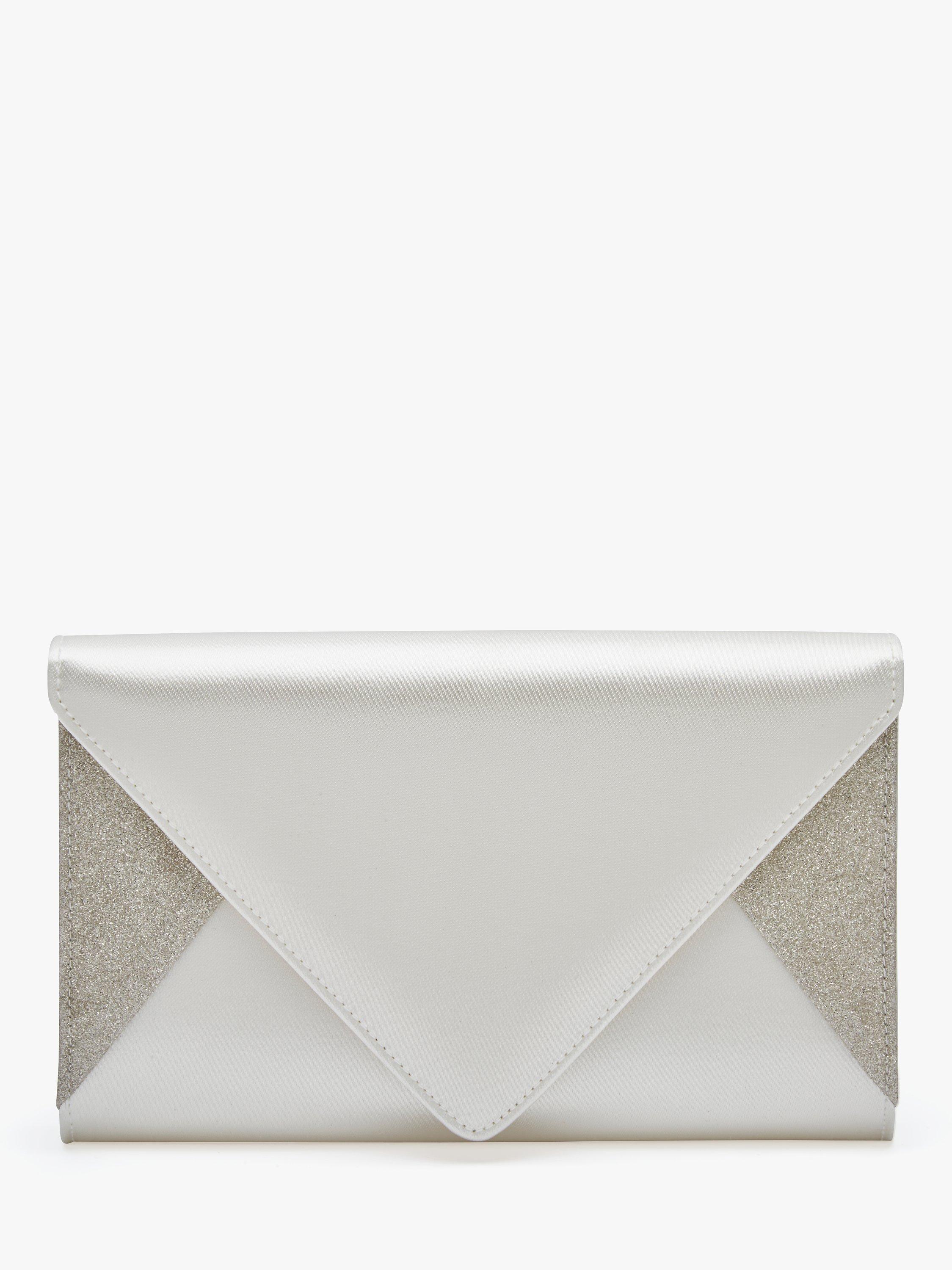 Product image 1 of 5, which shows Rainbow Club Diane Clutch Bag, Ivory