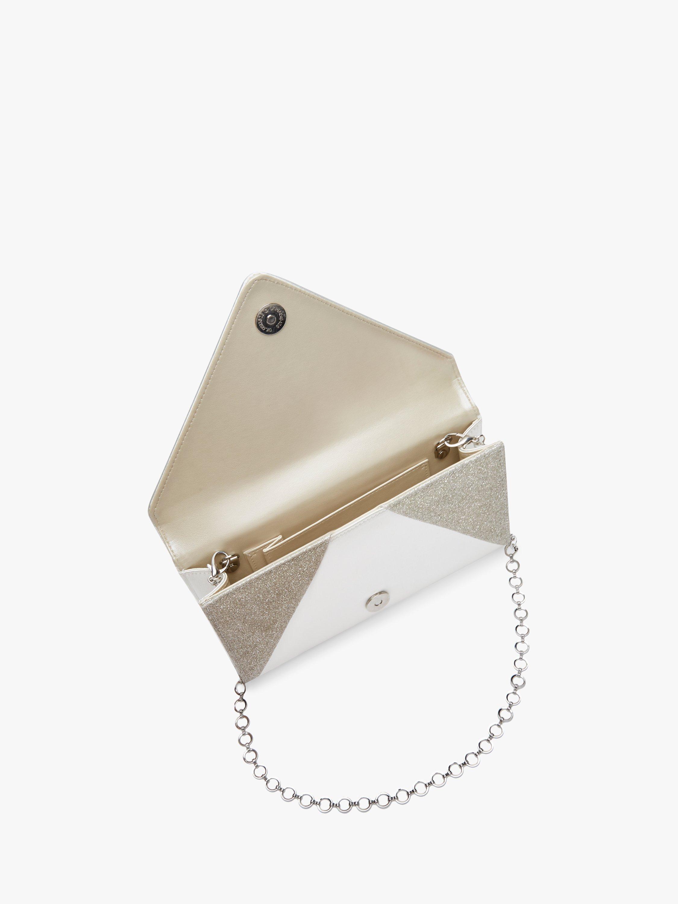 Product image 4 of 5, which shows Rainbow Club Diane Clutch Bag, Ivory