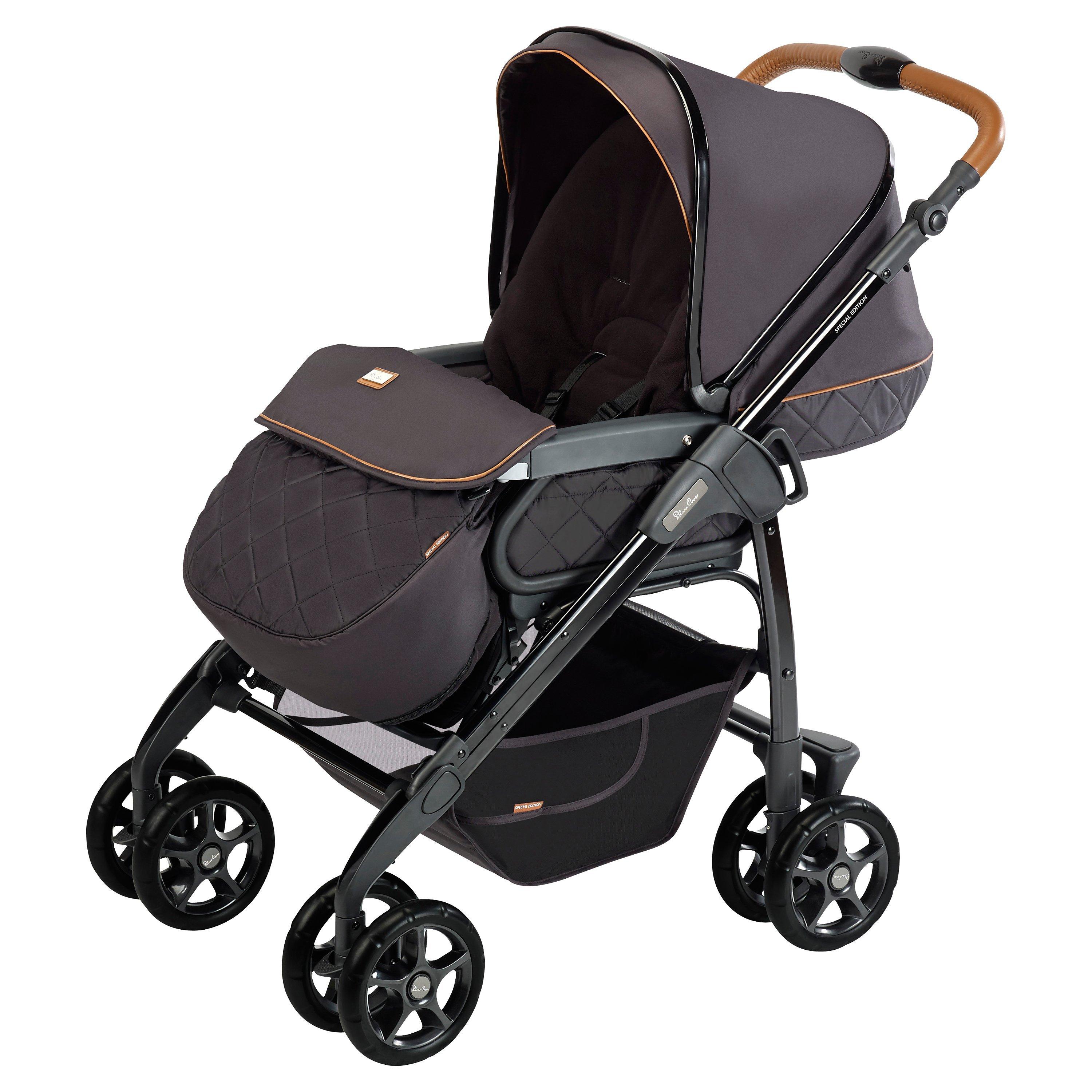 Silver Cross Freeway Country Club Pram Black