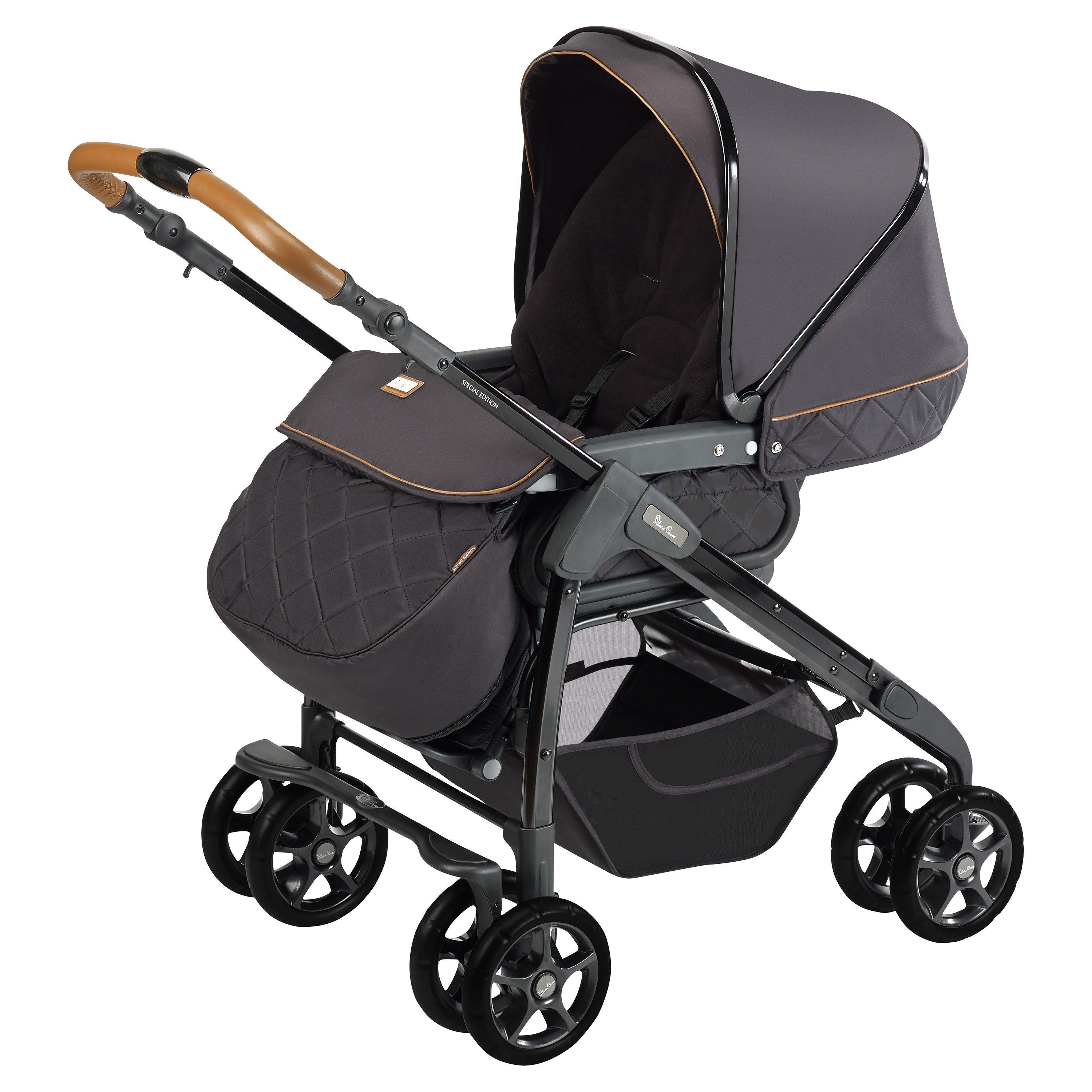 Silver Cross Freeway Country Club Pram Black