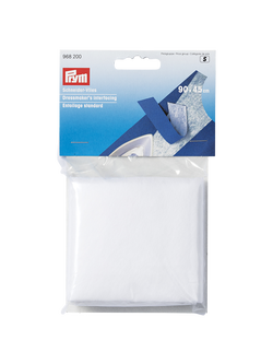 Prym Dressmaker's Interfacing, White, White