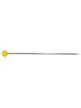 Prym Glass Headed Pins, 60mm, 20g, Yellow