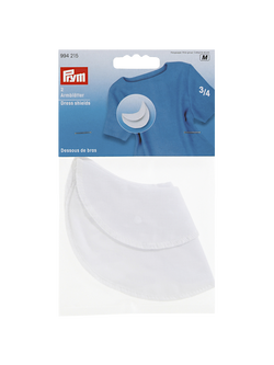 Prym Dress Shields, Pack of 2, White, White