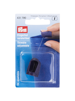 Prym Adjustable Thimble, Purple